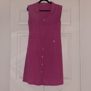Pink T-shirt dress size L